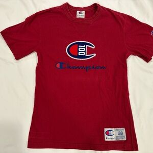 Champion Adult 1990s Red Tee